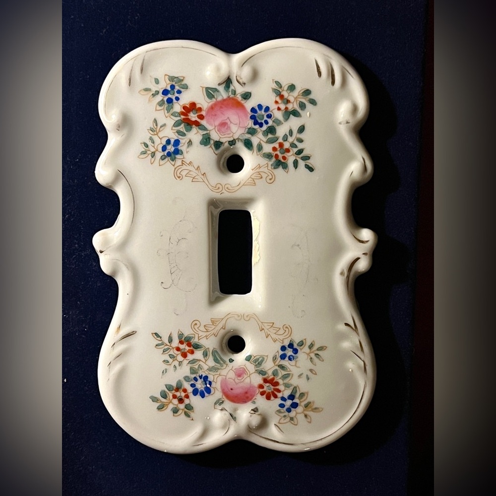 Arnart Creation Japan 1950's Mid Century French Style Light Switch Plate Cover 1